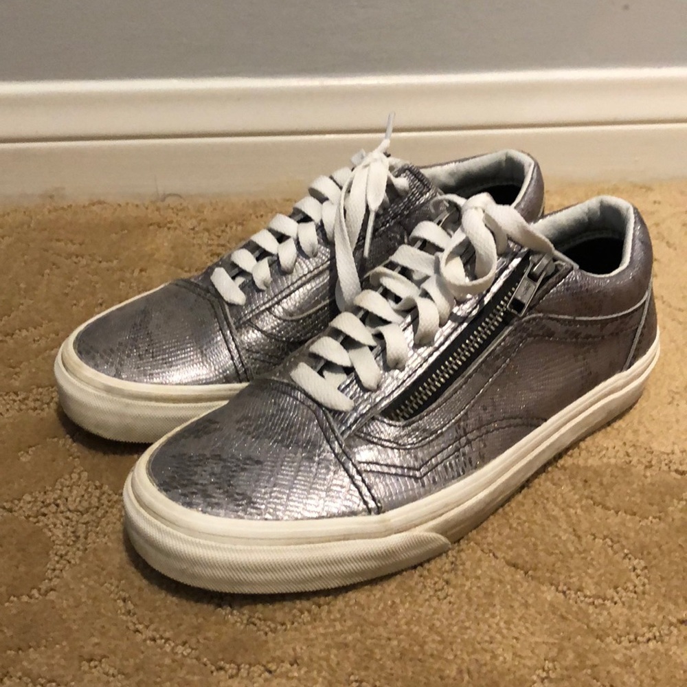 Silver vans